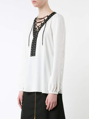 Altuzarra lace-up blouse