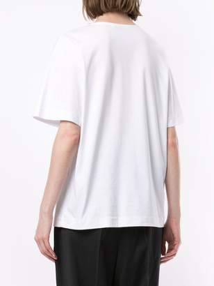 Cédric Charlier embroidered logo T-shirt