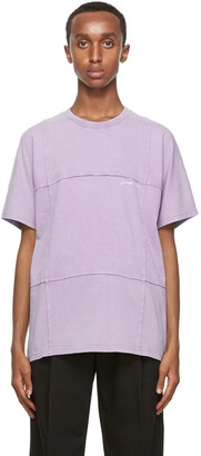 Jacquemus Purple 'Le T-Shirt Carro' T-Shirt