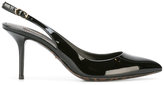 Dolce & Gabbana - escarpins Bellucci - women - Cuir/cuir verni - 36.5