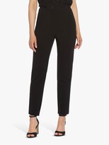 Thumbnail for your product : Adrianna Papell Crepe Tuxedo Slim Trousers, Black