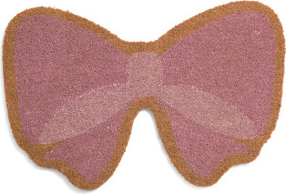 TJMAXX 20X30 Belle Bow Shaped Coir Doormat