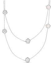 Thumbnail for your product : Cosanuova White Mother Of Pearl Clover Necklace