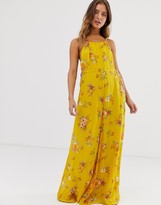 Thumbnail for your product : Free People Georgia floral jumpsuit
