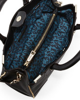 Thumbnail for your product : Rebecca Minkoff Amorous Saffiano Satchel Bag, Black