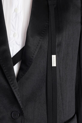 Ann Demeulemeester Classic Jacket In Black Wool