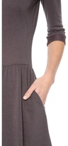 Thumbnail for your product : Three Dots Crew Neck Dress with 3/4 Sleeves