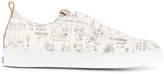 Thumbnail for your product : Closed printed lace-up sneakers