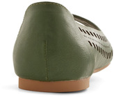 Thumbnail for your product : Restricted Cute Cubed Flat in Green