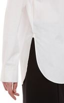 Thumbnail for your product : Alexander Wang T by Tunic-length Button-front Shirt-White