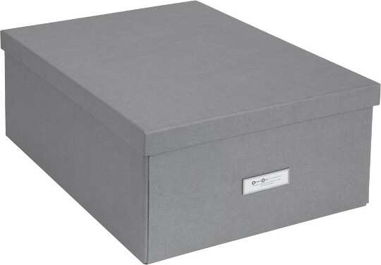 Bigso Box of Sweden BigsoKatrinCollapsibleStorageBoxwithLabelframe-SimpleAssemblywithoutTools