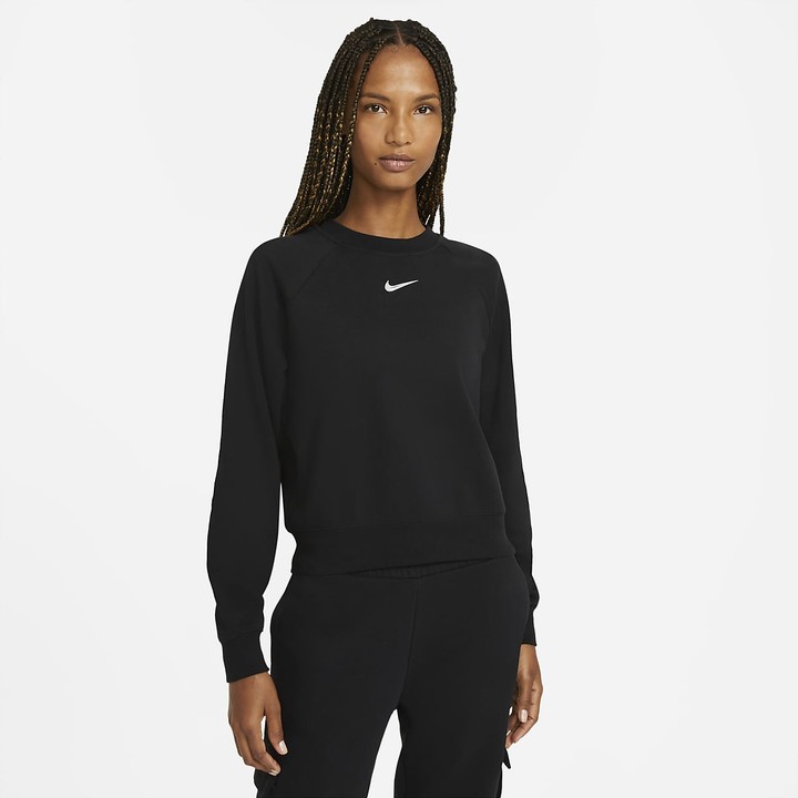 women's french terry crew nike sportswear swoosh