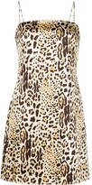 Thumbnail for your product : Anine Bing Valentine cheetah-print dress