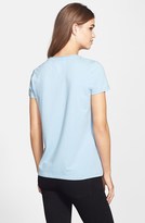 Thumbnail for your product : Vince Camuto Foiled Diagonal Stripe Tee