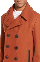 Thumbnail for your product : Schott NYC Men's Slim Fit Wool Blend Peacoat