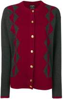 Thumbnail for your product : Chanel Pre Owned Two-Tone Cashmere Cardigan