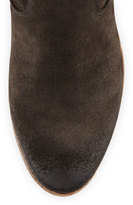 Thumbnail for your product : Alberto Fermani Chiara Slouchy Suede Ankle Boot, Anthracite