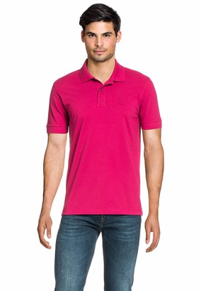 HUGO BOSS Men Pink Green Label pima Cotton Polo t-Shirt Small c Firenze  Logo - ShopStyle