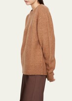 Thumbnail for your product : Vince Brushed Alpaca-Blend Crewneck Sweater