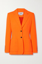 Thumbnail for your product : Christopher John Rogers Crepe Blazer - Bright orange