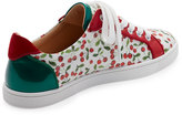 Thumbnail for your product : Christian Louboutin Seava Cherry-Print Low-Top Sneaker, Multi