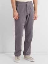 Thumbnail for your product : The Lost Explorer - Polecat Elasticated Waist Organic Cotton Trousers - Mens - Grey