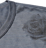 Thumbnail for your product : Dolce & Gabbana Rose-Print Silk-Jersey T-shirt