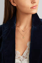 Thumbnail for your product : Andrea Fohrman Mini Crescent 18-karat Rose Gold Diamond Necklace