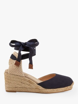 Navy Wedge Shoes | Shop the world's largest collection of fashion |  ShopStyle UK