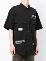 Thumbnail for your product : AAPE BY *A BATHING APE® Patch Detail Short-Sleeved Shirt