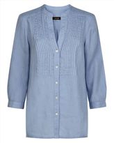 Thumbnail for your product : Jaeger Linen Pintuck Blouse