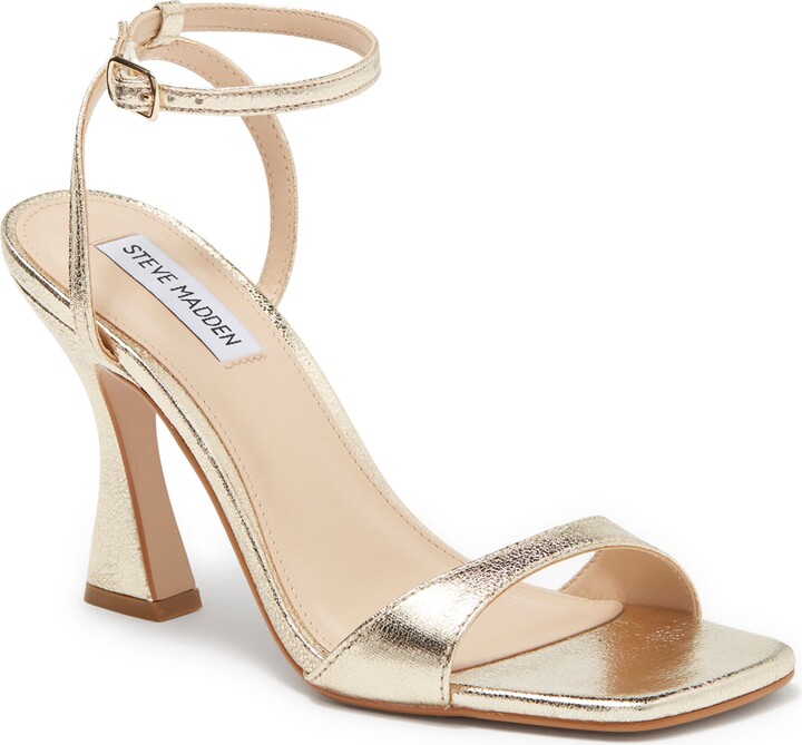 Steve Madden Strap Women's Gold Sandals | ShopStyle