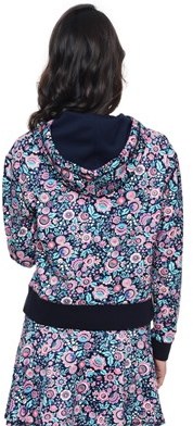 Juicy Couture Ponte Riviera Blossoms Hoodie