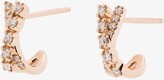 Thumbnail for your product : Dana Rebecca Designs 14K Rose Gold Ava Bea Crossover Diamond Earrings