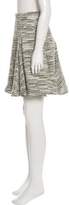 Thumbnail for your product : Oscar de la Renta Woven Mini Skirt Grey Woven Mini Skirt