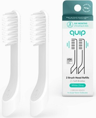 quip Sonic Electric Toothbrush Brush Head Refill - 2pk | Soft Bristles -  ShopStyle