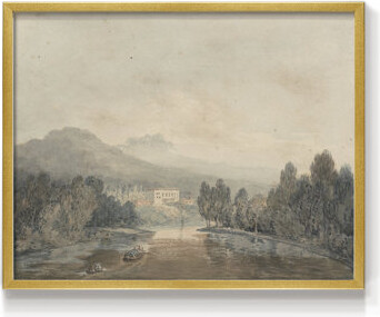 Winston Porter Vintage Landscapes-CCCLXXIX -Framed Print - Restickable