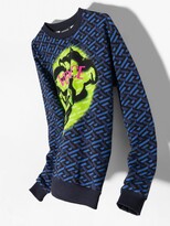 Thumbnail for your product : Versace Children Medusa Smile cotton sweatshirt