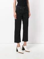 Thumbnail for your product : Aalto cropped flare jeans
