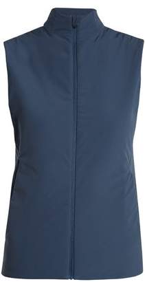 Aeance - Water Repellent Padded Performance Gilet - Womens - Blue
