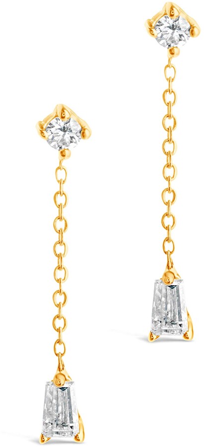 Baguette Drop Earrings | Shop the world's largest collection of 