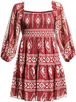 Thumbnail for your product : Sachin + Babi Lola Short Printed Empire Dress