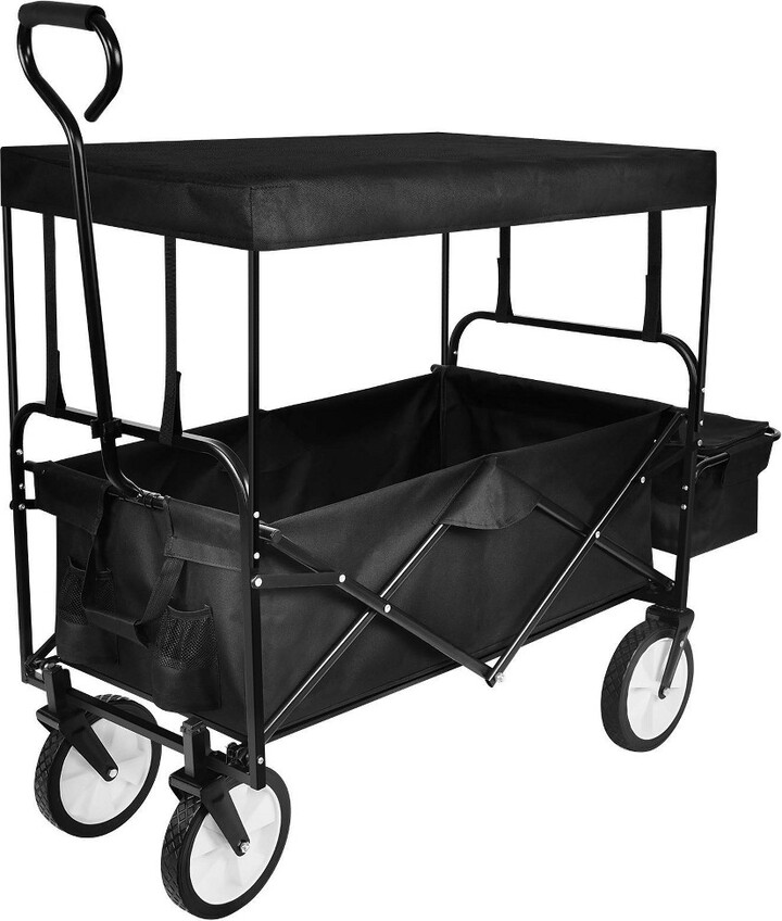 JEREMY CASS TGDO0901 45" Folding Portable Utility Cart Cart with