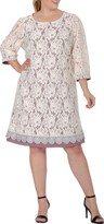 Thumbnail for your product : Standards & Practices Floral Lace Midi Dress