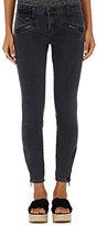 Thumbnail for your product : Current/Elliott Women's "The Zip" Moto Jeans-DARK GREY