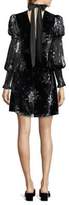 Thumbnail for your product : Rebecca Taylor Floral Velvet Dress