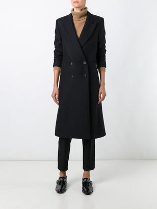 Paul Smith double breasted coat - women - Polyamide/Viscose/Cashmere/Virgin Wool - 42