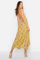 Thumbnail for your product : boohoo Tall Floral Strappy Halter Neck Maxi Dress