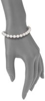 Thumbnail for your product : Mikimoto 7MM White Cultured Akoya Pearl, Diamond & 18K White Gold Strand Bracelet