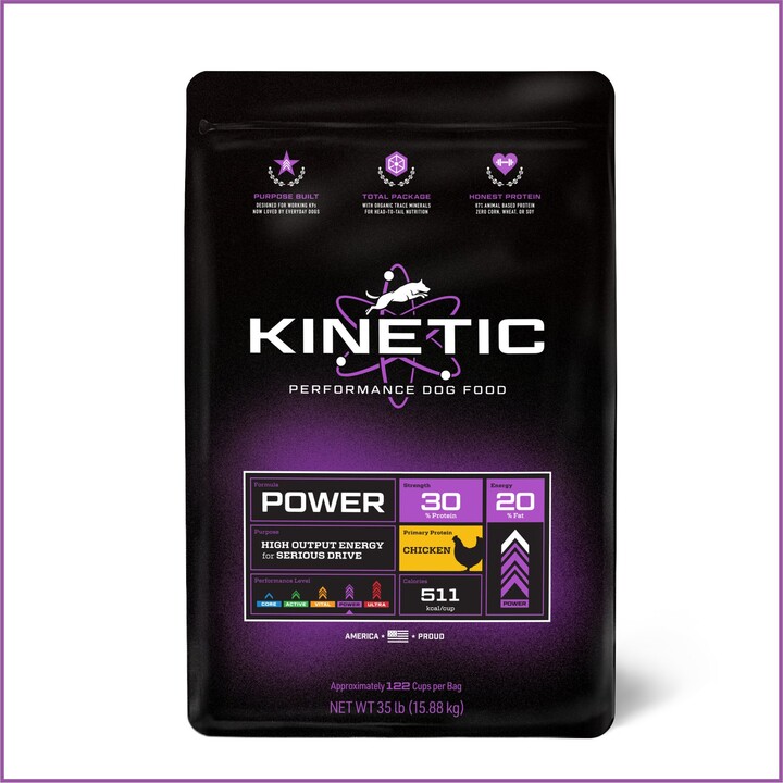 Kinetic Performance Power 30K Formula Dry Dog Food, 35-lb bag